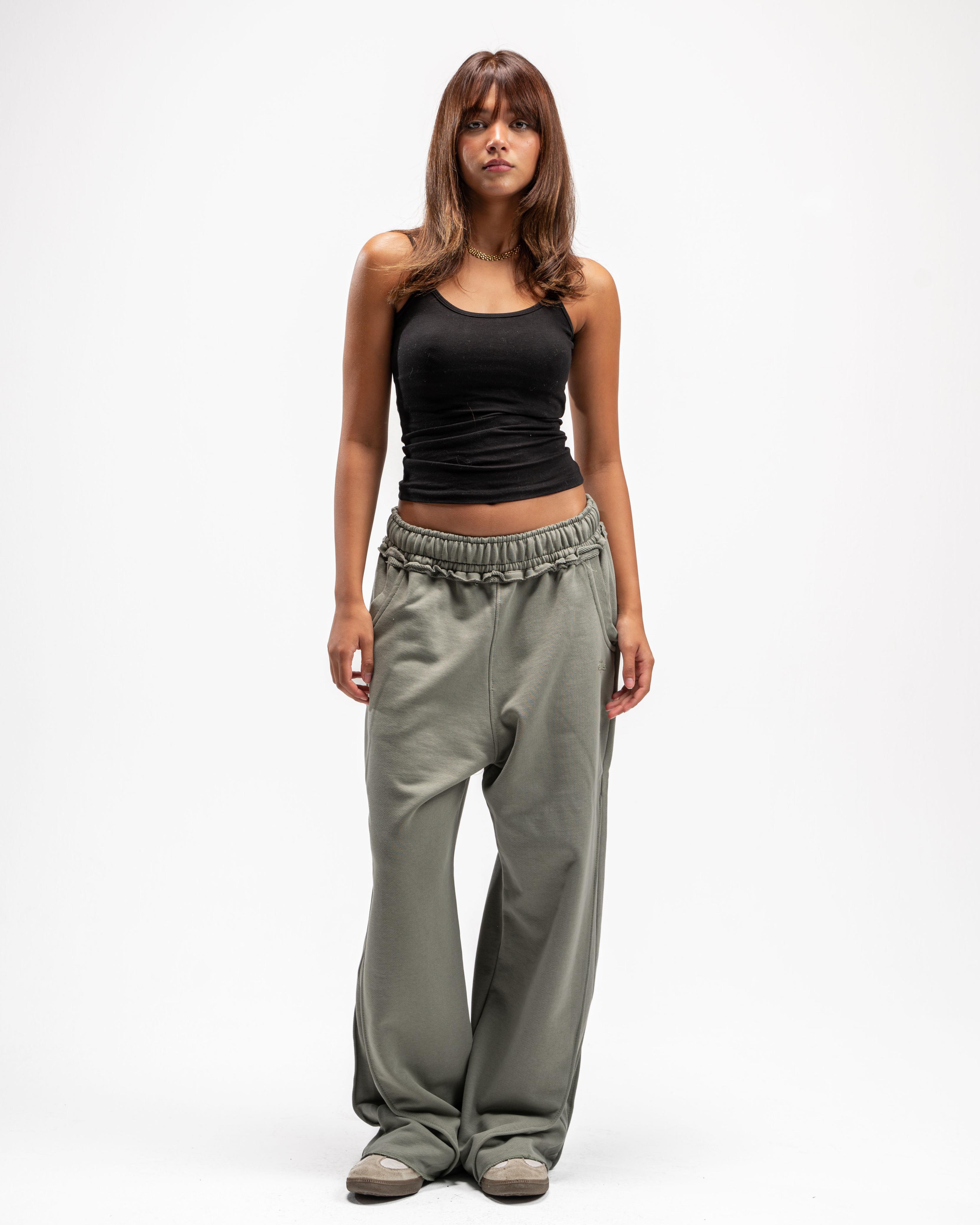 OLIVE SWEATPANTS