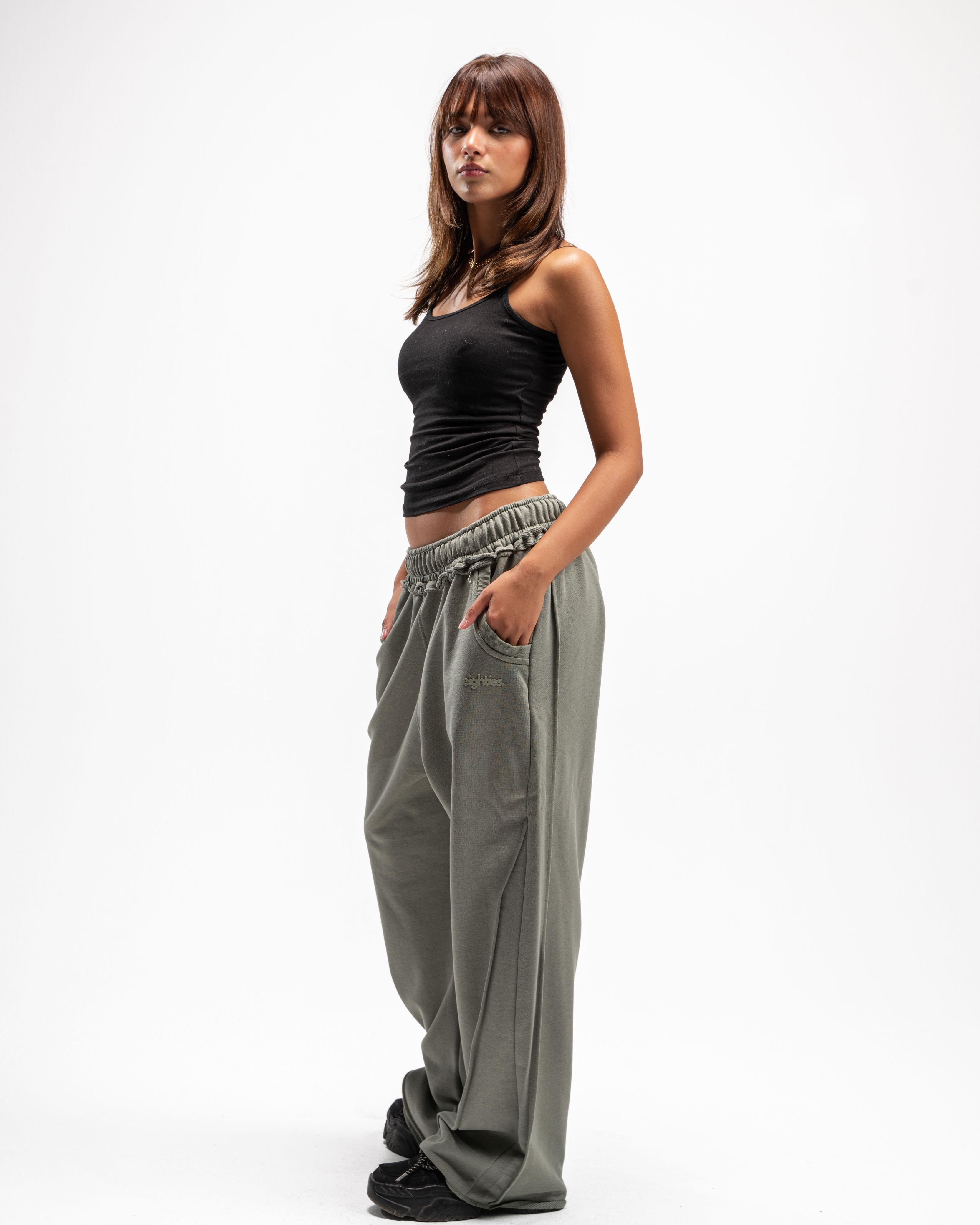 OLIVE SWEATPANTS